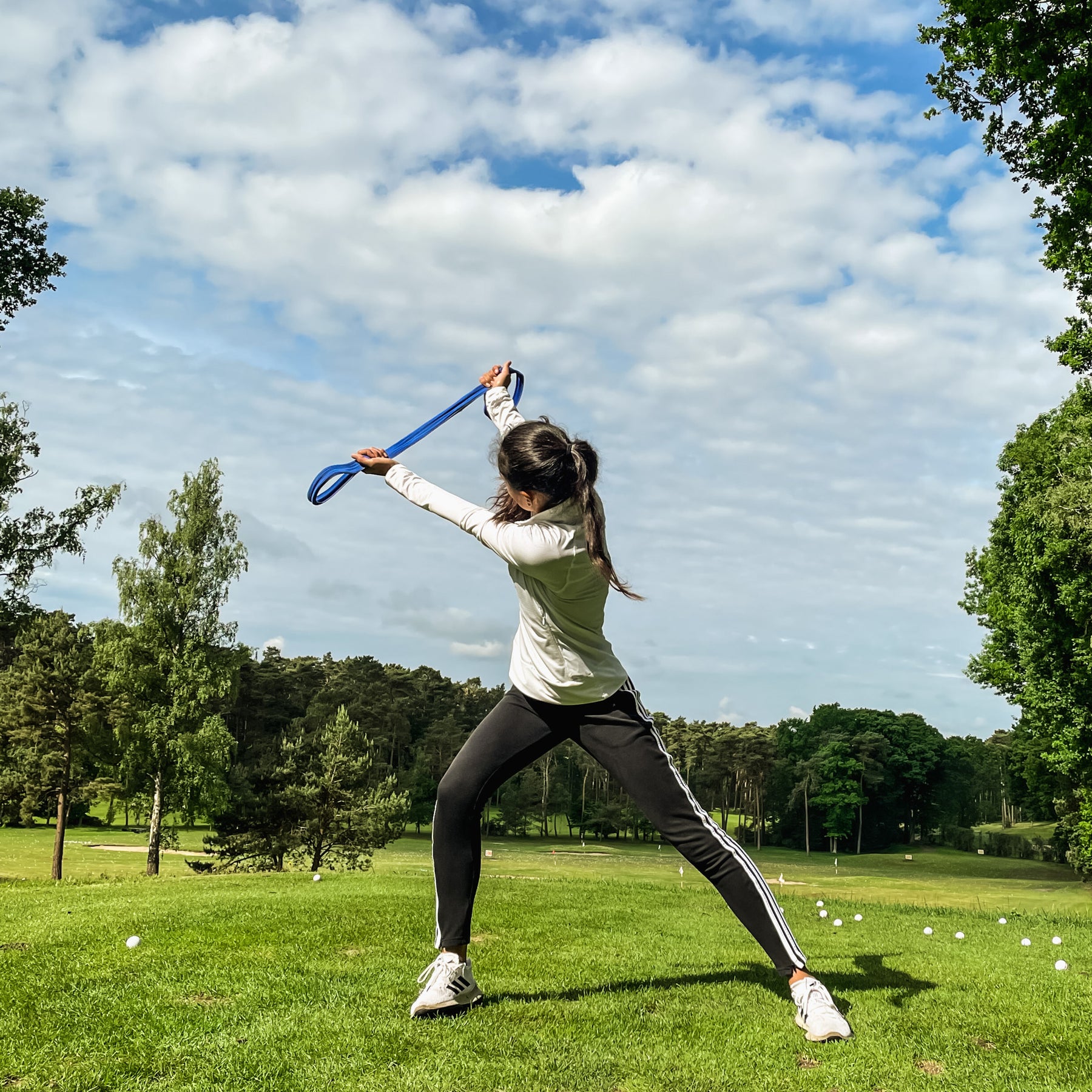 Golf Training mit Bändern