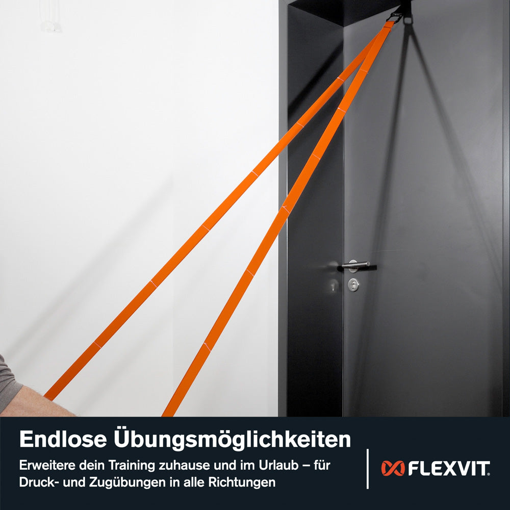 FLEXVIT Tür Anker Training mit Widerstandsbaendern