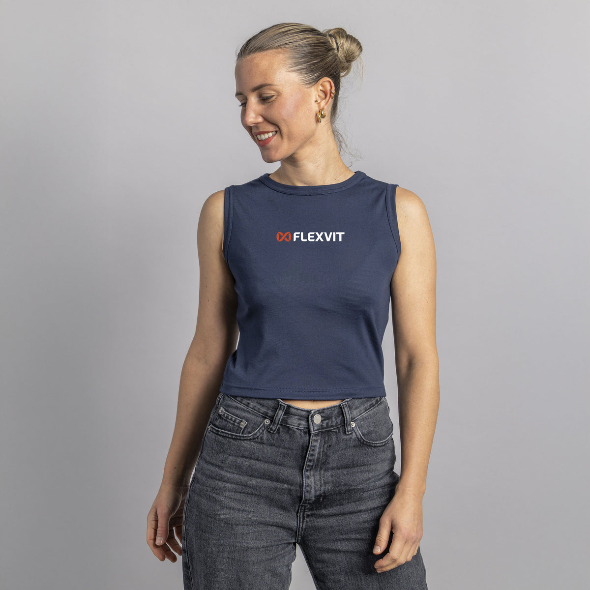FLEXVIT Cropped Top (navy)